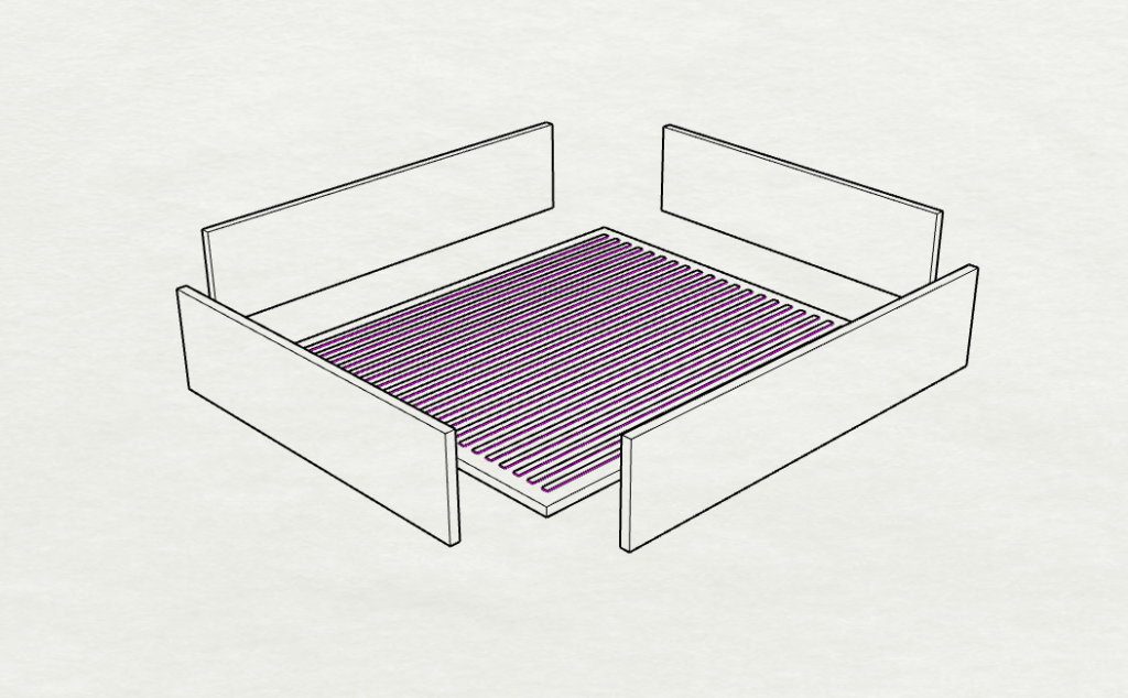 UV LED EXPOSURE UNIT INNER ASSEMBLY